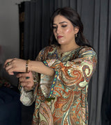 Printed Doria Lawn Shirt / Kaftan