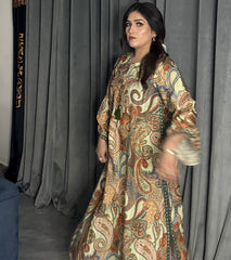Printed Doria Lawn Shirt / Kaftan