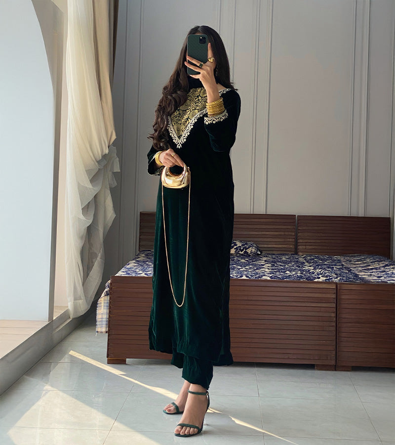 Velvet Grace Green